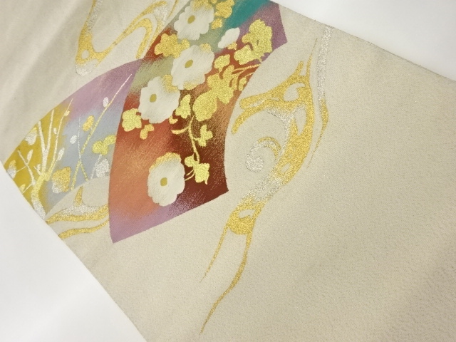 JAPANESE NAGOYA OBI / TSUZURE / WOVEN STREAM